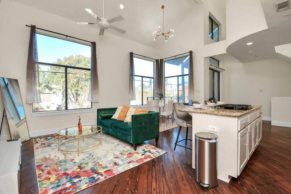 3Br/3.5Ba Three Story East Downtown Townhouse With View Villa Houston Ngoại thất bức ảnh