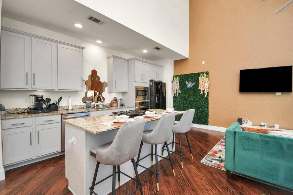 3Br/3.5Ba Three Story East Downtown Townhouse With View Villa Houston Ngoại thất bức ảnh